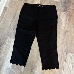 Isaac Mizrahi Black Trousers